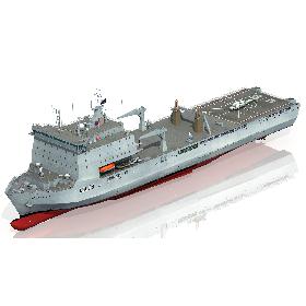 HMAS Cardigan Bay L3009 3D